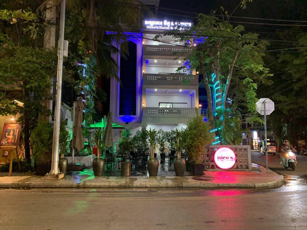 Nico'S Hotel And Skybar เสียมราฐ ภายนอก รูปภาพ